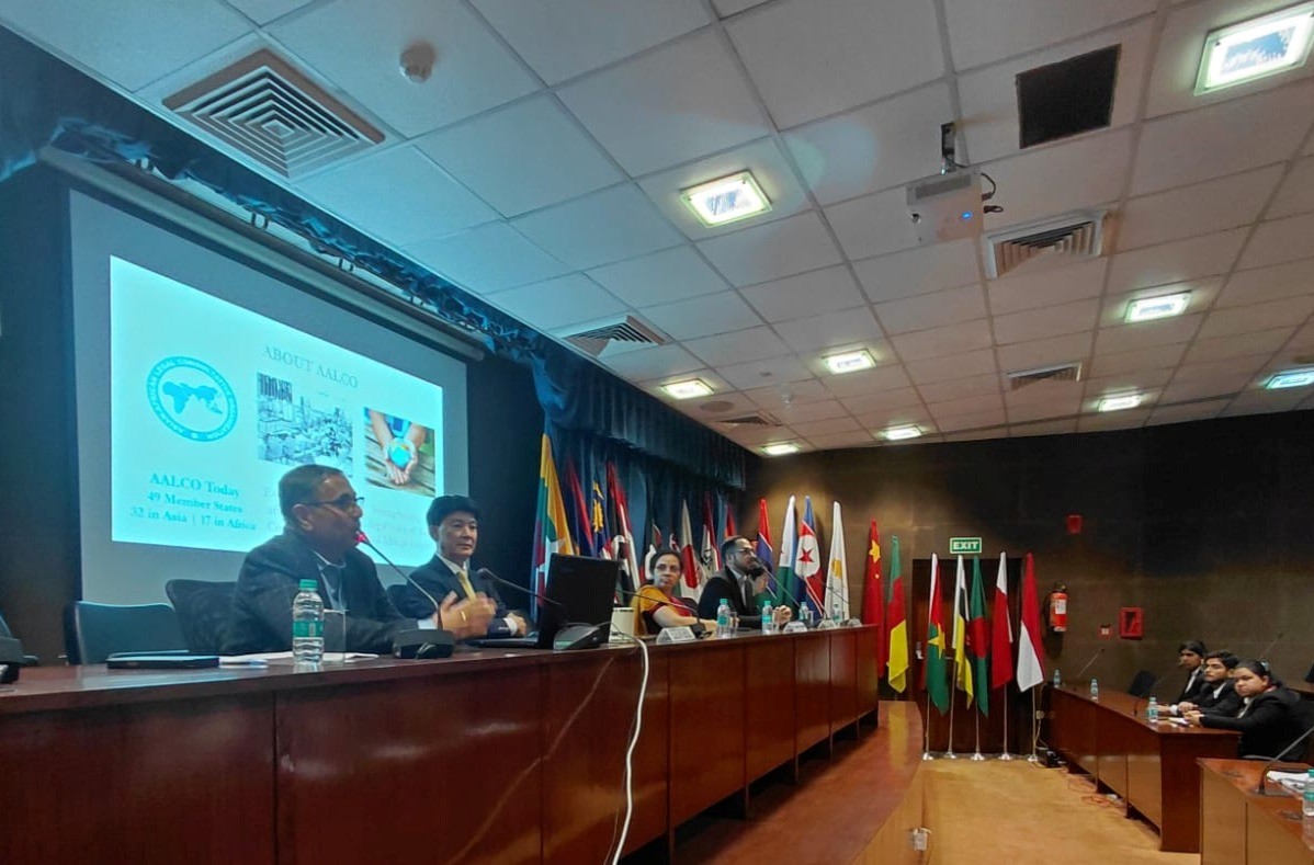 Report on the Interactive Academic Visit to the AALCO Secretariat for students of Vivekananda Institute of Professional Studies (VIPS)