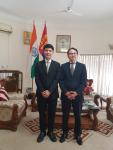 COURTESY VISIT OF THE SECRETARY-GENERAL OF AALCO TO THE EMBASSY OF THE MONGOLIA, NEW DELHI