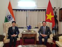 COURTESY VISIT OF THE SECRETARY-GENERAL OF AALCO TO THE EMBASSY OF THE SOCIALIST REPUBLIC OF VIET NAM, NEW DELHI