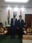Courtesy Visit of the Secretary General of AALCO to the High Commission of the Republic of Ghana New Delhi