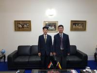 COURTESY VISIT OF THE SECRETARY-GENERAL OF AALCO TO THE EMBASSY OF THE UNION OF MYANMAR, NEW DELHI