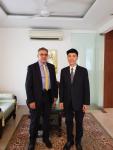 COURTESY VISIT OF THE SECRETARY-GENERAL OF AALCO TO THE EMBASSY OF THE STATE OF LIBYA, NEW DELHI