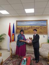 Courtesy Visit of the Secretary General of AALCO to the Embassy of the Republic of Indonesia