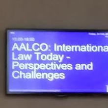 اجتماع المستشارين القانونيين لمنظمة آلكو عام 2014م